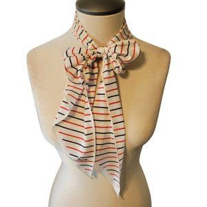 Vintage Vera Neumann Long Bias Wing Tip Scarf